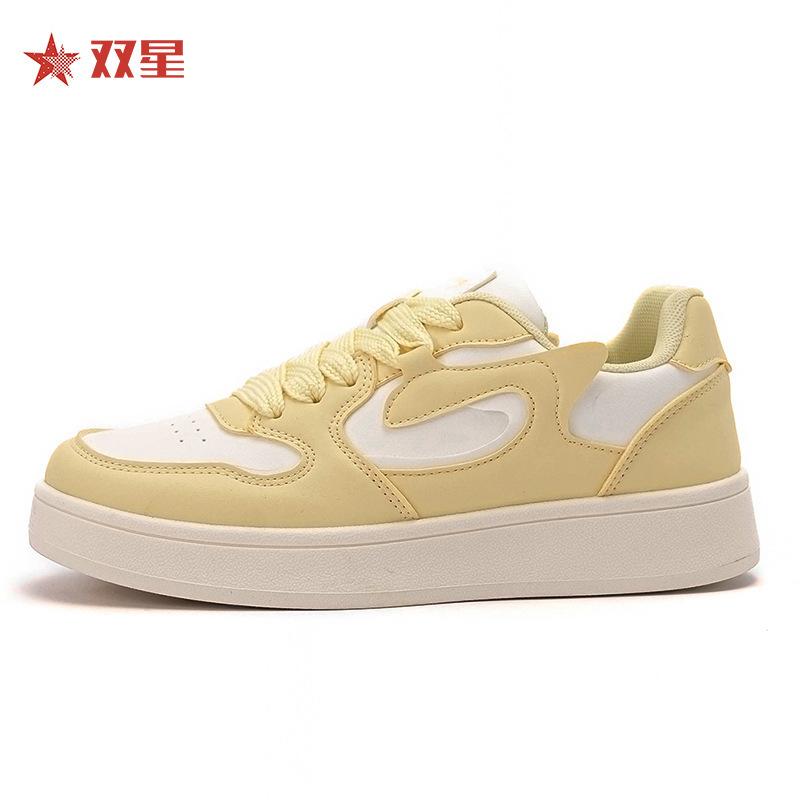 

ZKS summer new sports shoes thick-soled heightening sports shoes 35 жёлтый