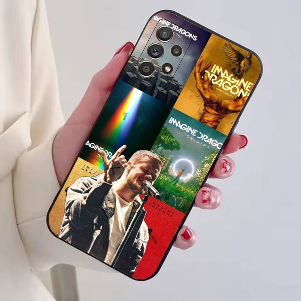 

Чехол для телефона с изображением группы Imagine D-Dragons для Samsung S25, S24, S21, S22, S23, S30, Ultra, S20, Plus, Fe, Мягкий силиконовый черный чехол Samsung S22plus5G