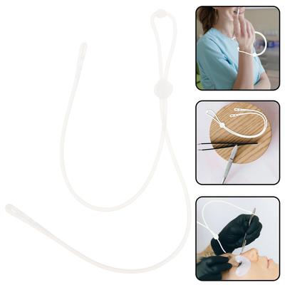 Silicone Eyelash Extension Tweezers Holders Bracelet Lash Applicator Holder Elasticity Comfortable Long-Lasting