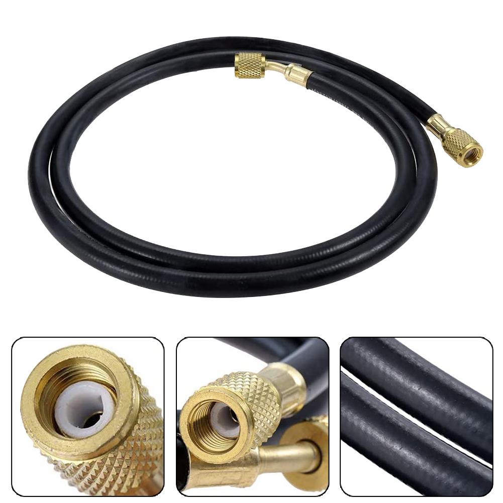 R410a R134a AC Refrigeration Charging Hose Guage, 59 Inch, Strong Sealing, Long Service Life, Designed For Reliable Performance