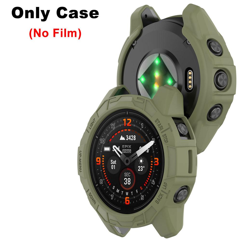 TPU Protective Cover For Garmin Fenix E 47mm Soft Silicone Case For Garmin Fenix E 47mm Protector Shell Cases Cover