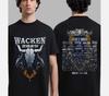 Festival Wacken Open Air 2025 Dal 30 Luglio Al 2 Agosto Draghi T-shirt A Due Lati