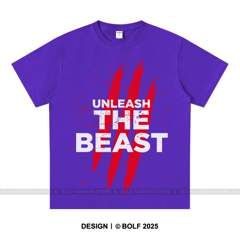Beast Mode Workout Unisexs TShirt Cotton Oversized Gym Motivation Graphic Tees for Unisex Intense Training Fitness Top