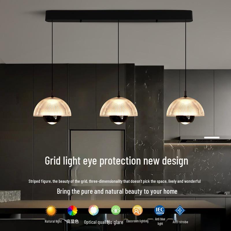 Minimalist Italian Three-Head Chandelier - Luxury Flower Bud Dining Table Light