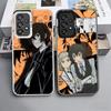 Bungo Stray Dogs Manga Soft Phone Case for Samsung A17 A16 A15 A14 A13 A57 A56 A55 A54 A53 A37 A36 A35 A34 A33 A26 A25 A24 A23 A