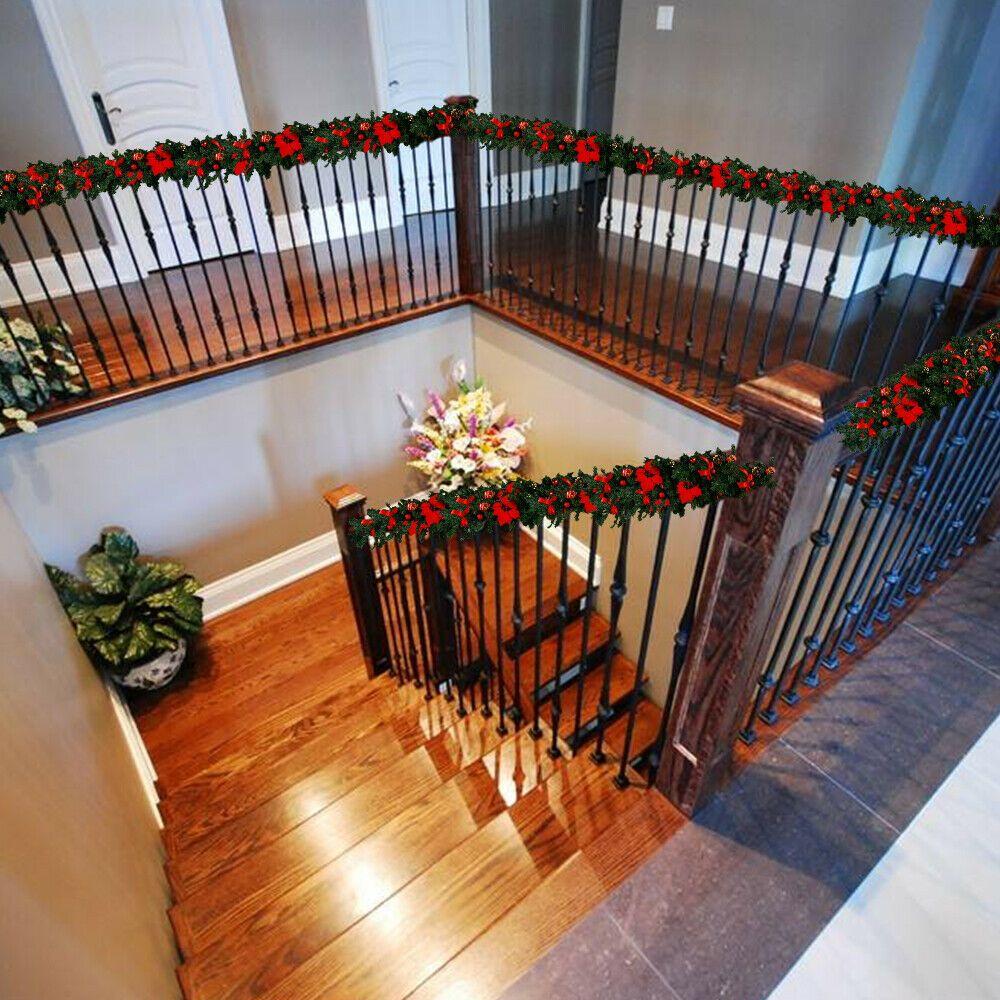 New Garland Xmas Gifts Decorative Wreaths Pine Needle Christmas Wreath Door Hanging Party Ornaments