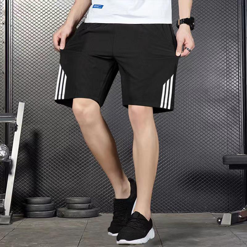 Men's Quick-Dry Summer Fitness Shorts - Casual Five-Point Running Shorts