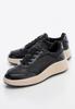 Wittchen Zwarte Dames Sneakers van Eco-Leer