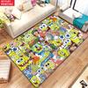 Nautical Nonsense Large Room Carpet Non Slip Cartoon Kids Bedroom Living Room Floor Mat Home Decor Children's Play Carpet