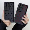 Fashion Love Heart Case for Samsung Galaxy S26 Ultra S21 S25 Edge S24 Plus S20FE S23 FE S22 S24Ultra S25 Phone Cover