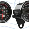 2,56 Zoll Motorrad-Instrumentencluster mit Tacho, Kilometerzähler, LED-Digitalanzeige, 12V, Universalinstrument