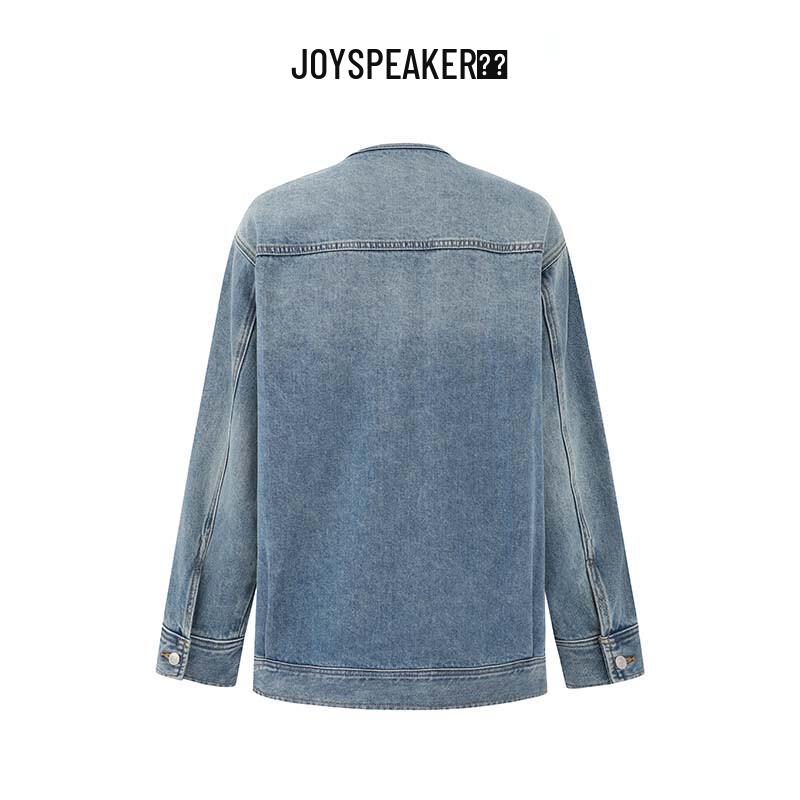 JOY SPEAKER Women's Loose Fit Denim Jacket