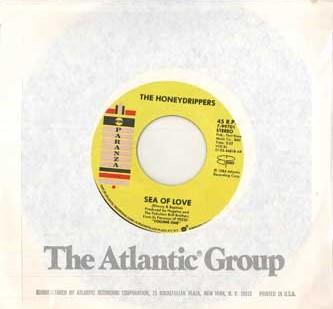 

7inch Record HONEYDRIPPERS - Sea Of Love / I Get A Thrill 7997017 ESPARANZA 1984 Canada Rock Used