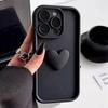 INS Cute 3D Love Heart Phone Case For Xiaomi Redmi Note 13 12 Pro Plus 5G 13 12S 11S 11 10S 10 Redmi 12 13C Soft Silicone Cover