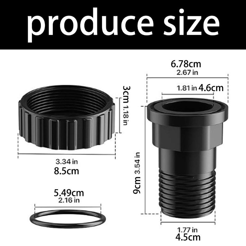 Corrosion Resistant Plumbing Component Repairing Part Plastic Texture for Water Sanitation Systems in Pools
