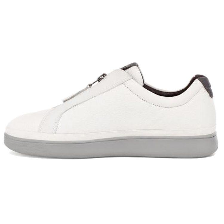 UGG Cali Low top Zip up Sneakers White 1112357-WHT