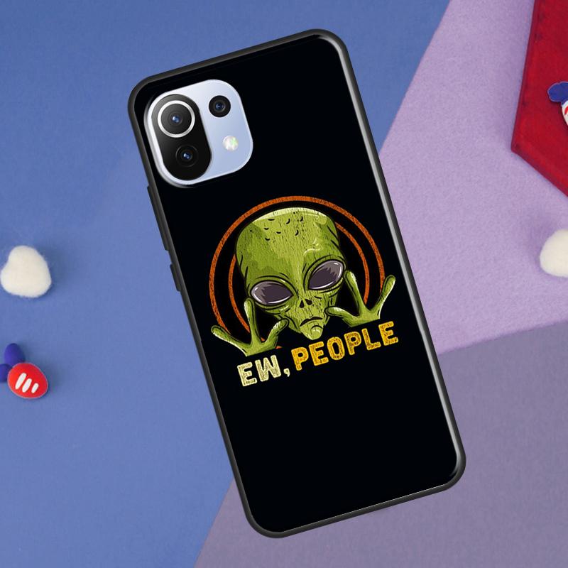 Alien Martian UFO Cover For Xiaomi 14T Pro 11T 12T 13T 13 14 Ultra POCO X7 Pro X3 X5 F3 F5 F6 M6 X6 Pro Case