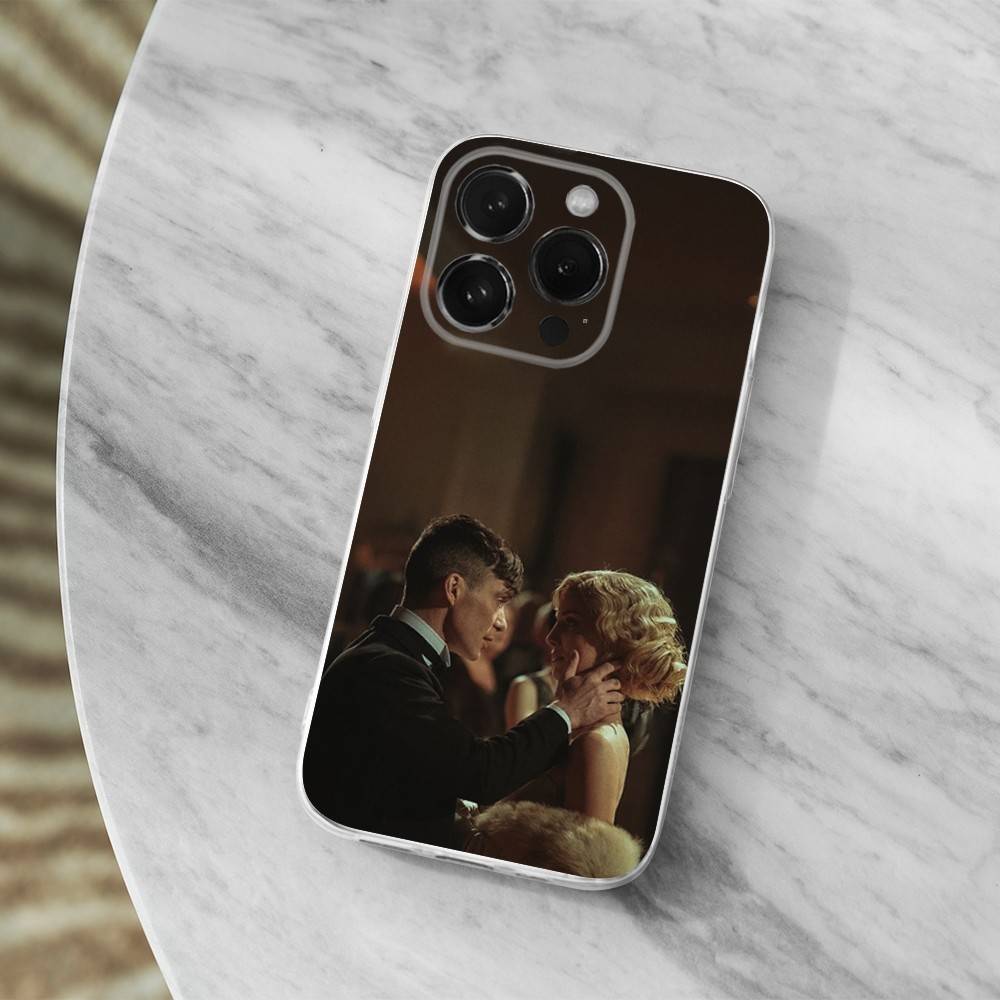 Movie P-Peaky B-Blinders HOT Phone Case For iPhone 16,15,14,13,12,11 Pro,Max,Plus,X,XS,XR,SE,Mini Transparent Soft Cover