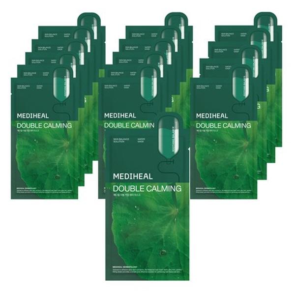 Mediheal Double Calming Water Mask – 20 ml x 15 Sheets 20 ml x 15 Sheets