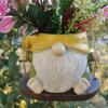Charming Penguin Succulent Planter - Cute White Beard Cactus Bonsai Pot for Garden or Courtyard Decor