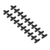 20Pcs Straight Tee Connector Garden Irrigation Adjustable Atomizing Nozzle for 811 Pipes