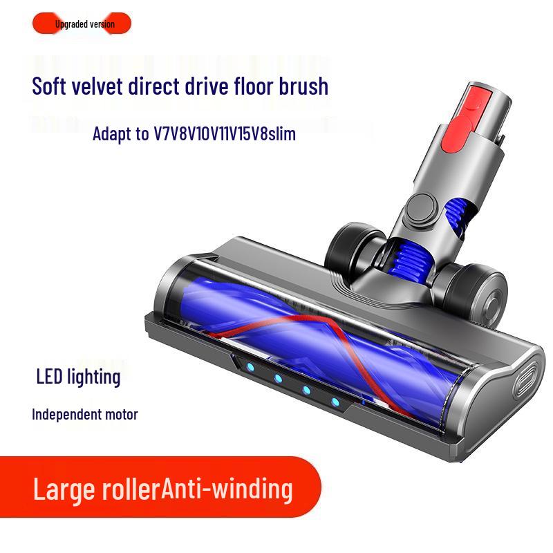 Dyson V7-V15 Soft Velvet Electric Floor Nozzle Brush Attachment