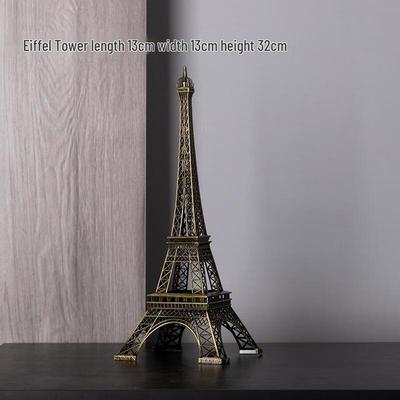 Vintage Eiffel Tower Bookshelf Decor