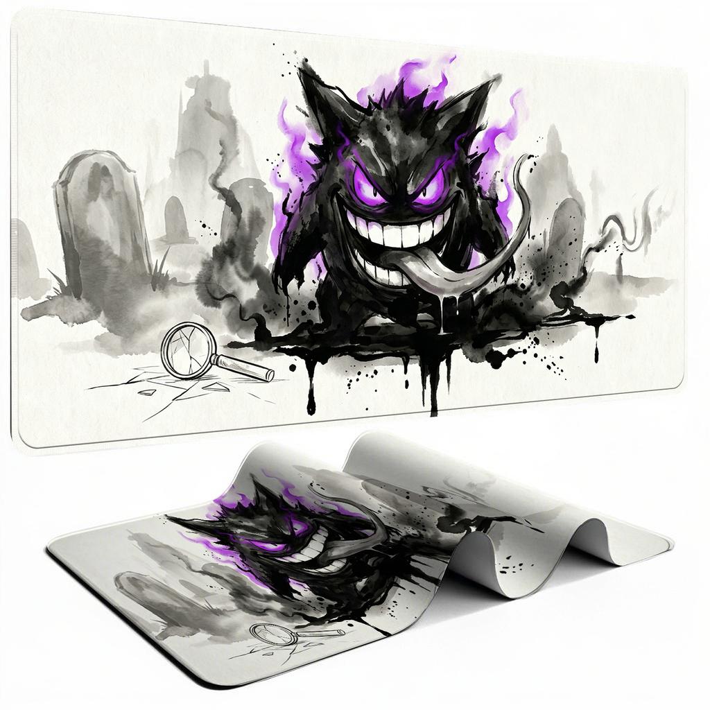 HD Mouse Pad Pokemon Wash Painting Non-Slip Durable Gaming Desk Mat PC Computer Keyboard Pad Print Extended Mousepad Anime