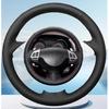 For Mitsubishi Lancer X10 Outlander ASX Pajero Sport 2006-2016 Breathable Leather Steering Wheel Cover Car Interior Accessories