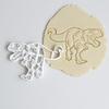 2023 Dinosaur Cookie Cutters Mold Dinosaur Biscuit Embossing Mould Sugarcraft Dessert Baking Mold Cake Kitchen Accessories Tools