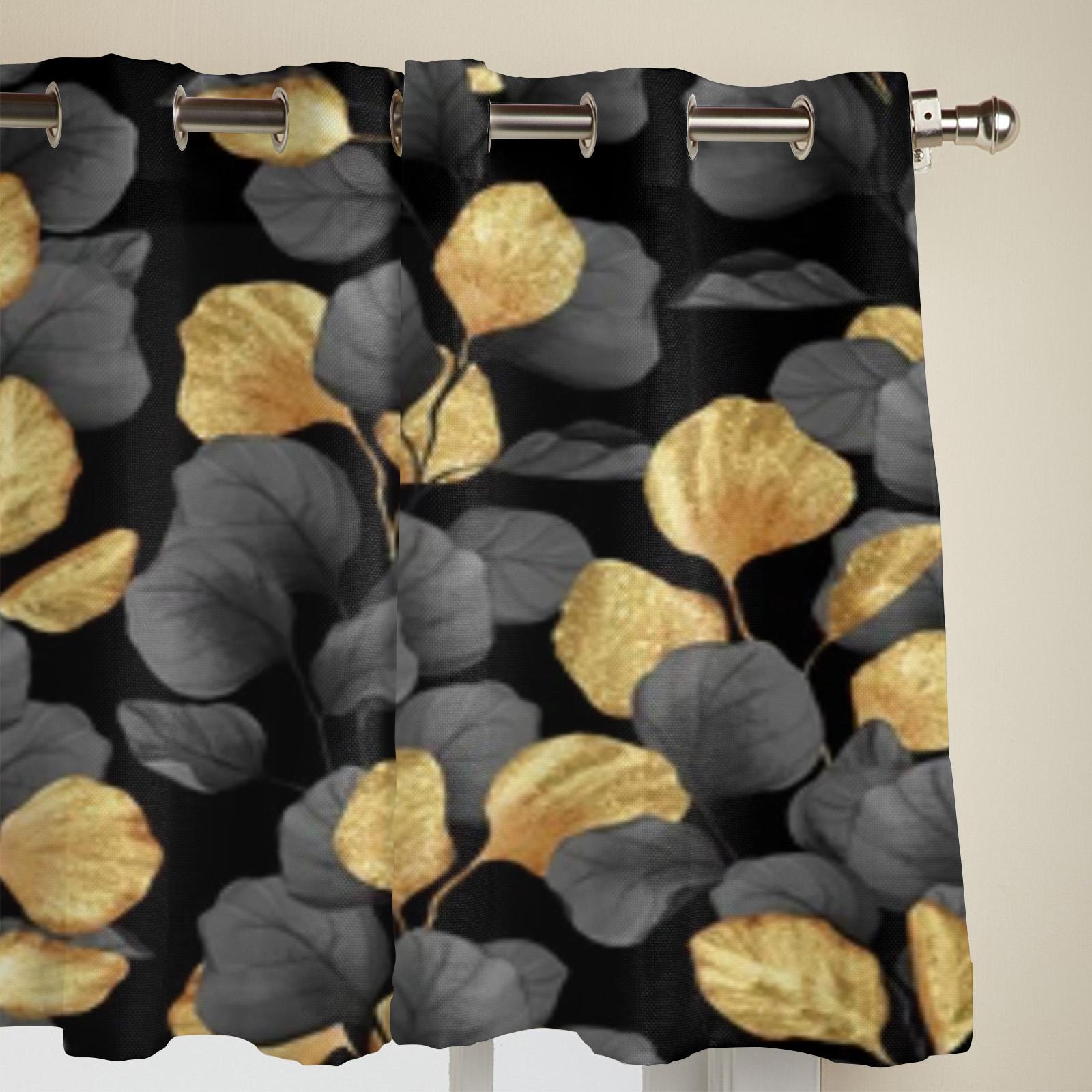 Черные и золотые листья — фото 3