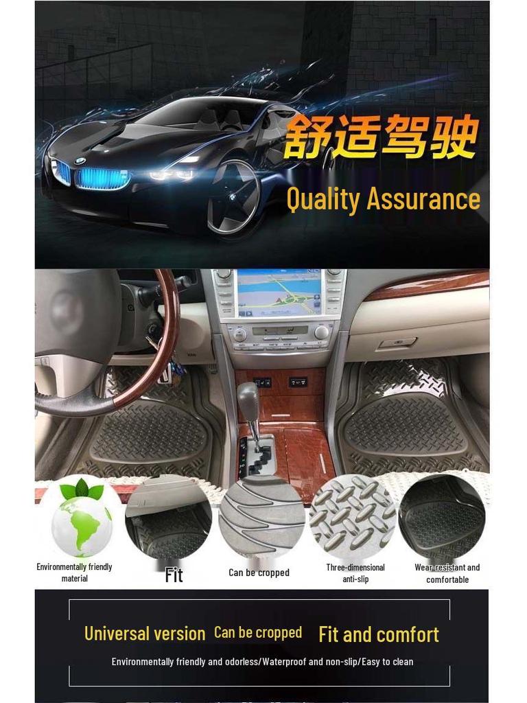 Covoraș Auto Transparente Ecologic Antiderapant Impermeabil