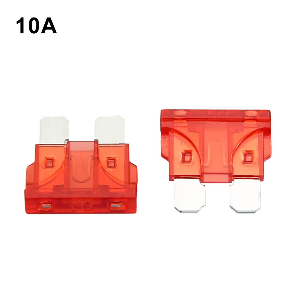 uxcell 32V Mini Fuse Adapter Tap Fuse Kit with Two 10A Style Fuses for Car Boat