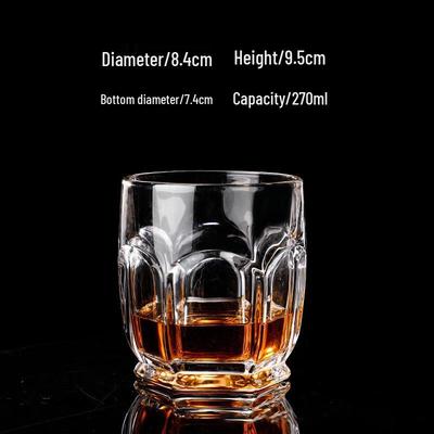 Sikaizhuo Elegantní sklenice na whisky a nápoje