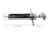 Stainless Steel Veterinary Vaccine Syringe for Pigs, Cattle, Sheep