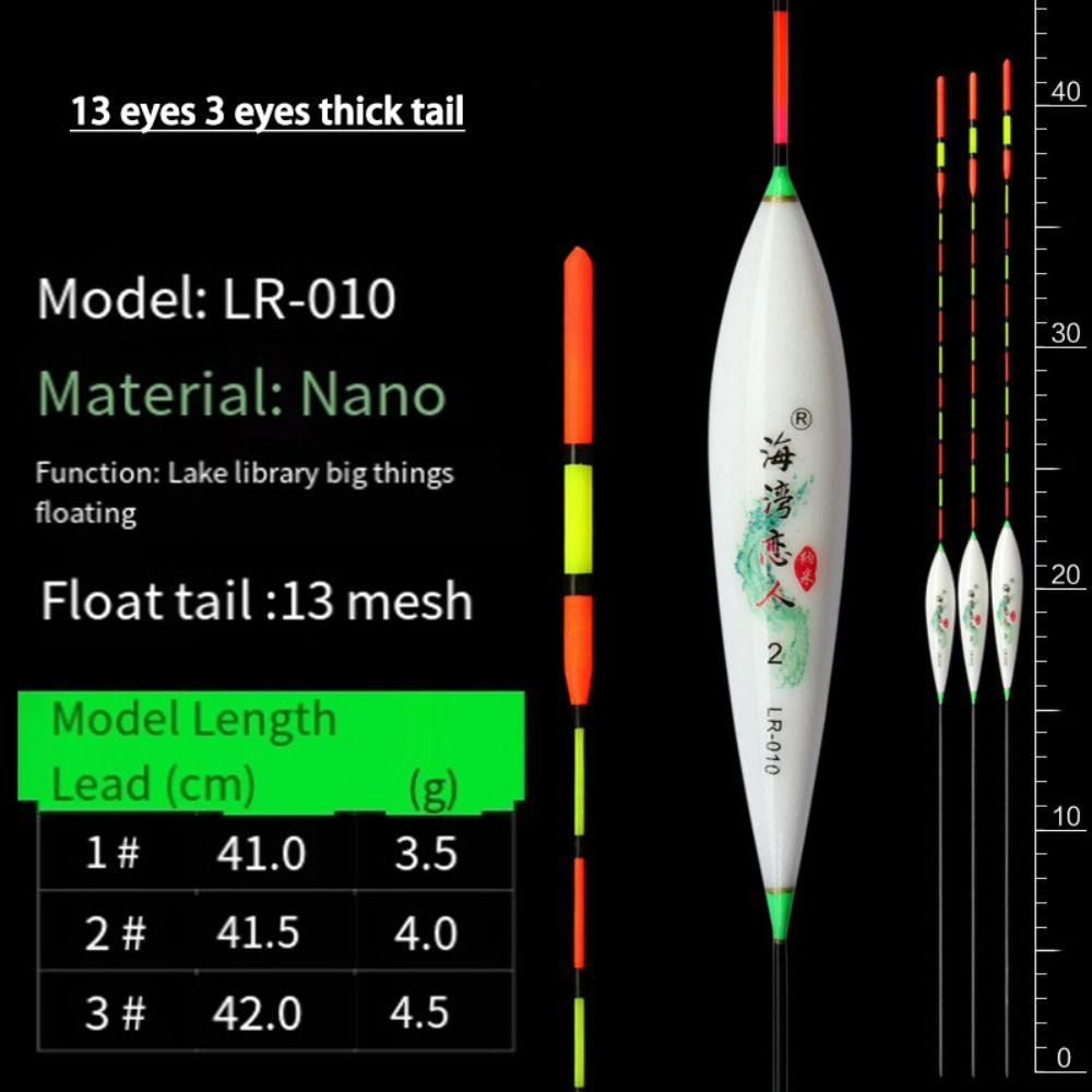6 stücke Große Auftrieb Nano Angeln Float Angeln Schwimmt Verbund Nano Material Karpfen Angeln