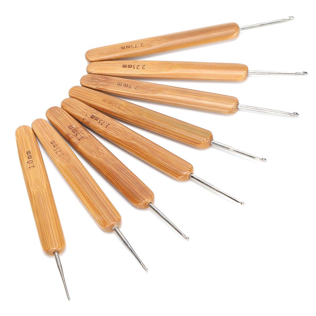 Ergonomic Crochet Hooks DIY HandMade with Various Sizes Round Hook Needle for Home Use