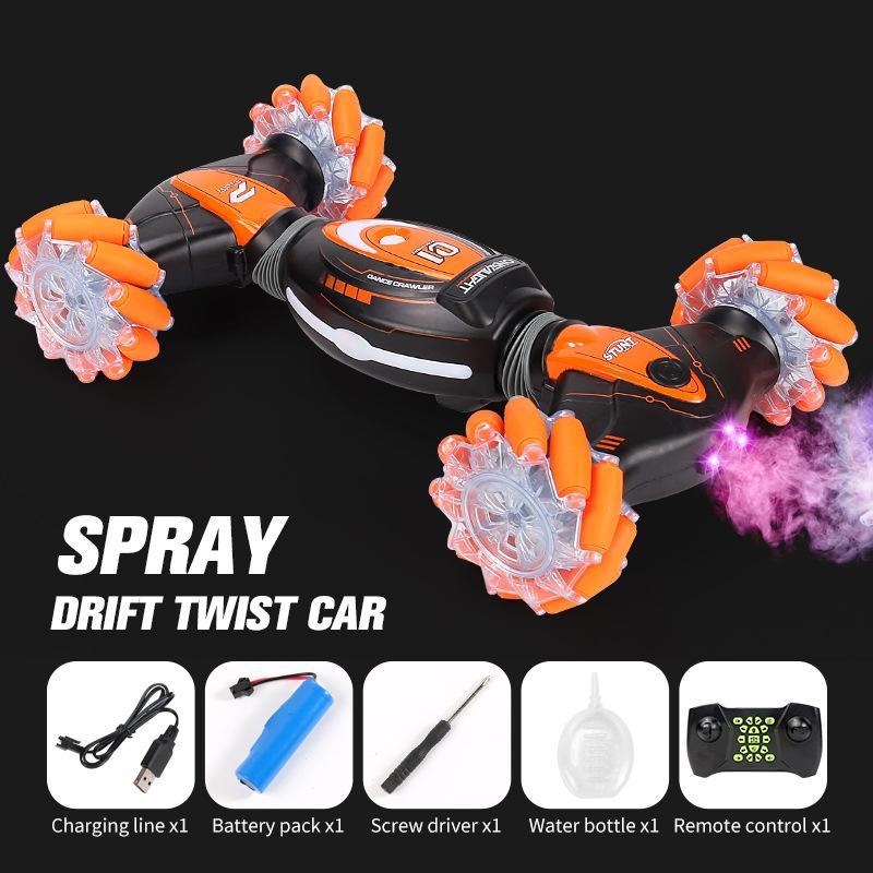 

Жест Индукционные часы с дистанционным управлением Машина с поворотом и изменением положения автомобиля Пульт дистанционного управления для скалолазания Внедорожник Игрушка с дистанционным управлением оранжевый