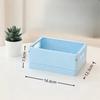Scatola Contenitore Pieghevole Multifunzionale da Cucina, Piccola, Blu
