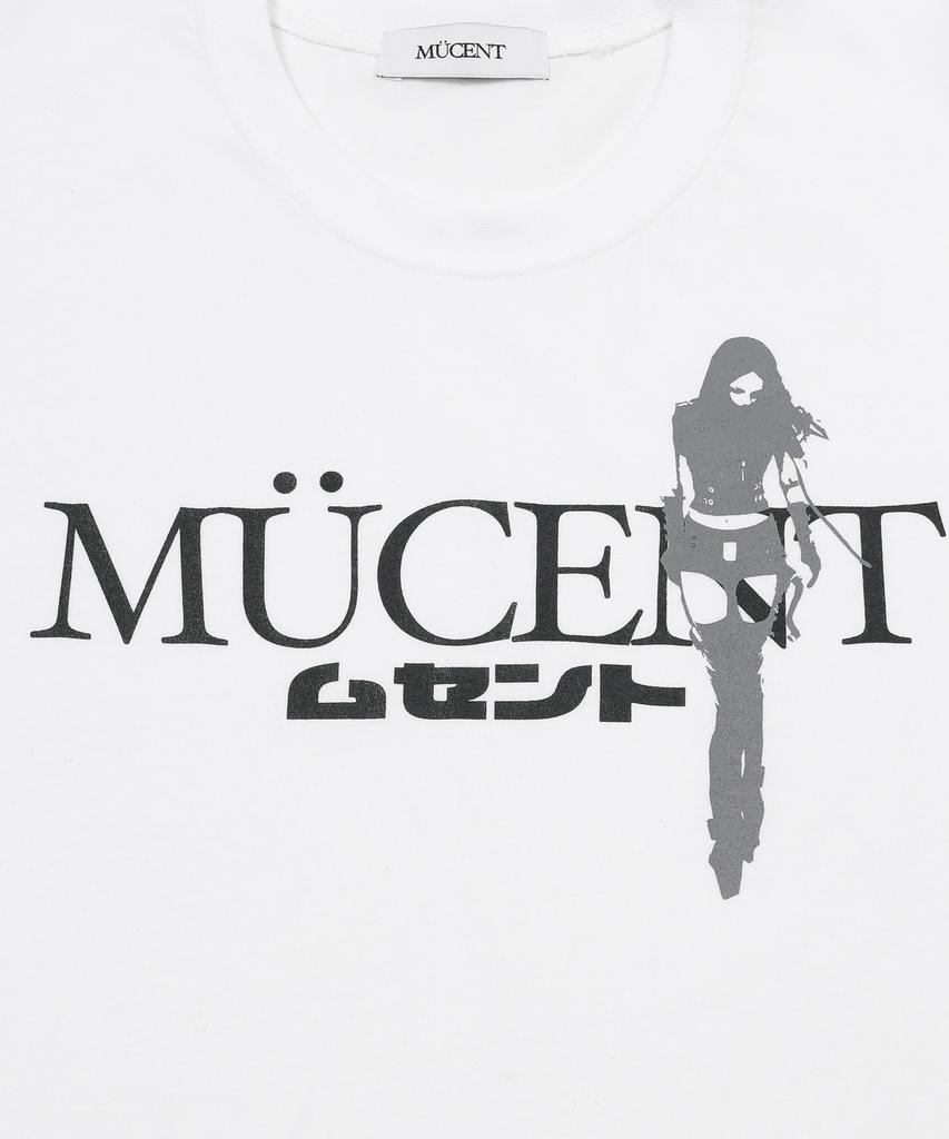 MUCENT Keano Lettering Short Sleeve T-Shirt (2 Colors)