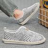 Fashion New Ethnic Style Mens Cloth Shoes Breathable Slip On Flats Men Casual Loafer Classic Embroidered Chinese Style Kung Fu Shoes Men