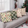 Christmas Tree Patterned PillowcaseSuitable for sofa car bedroom decorative cushion cover pillow cover
