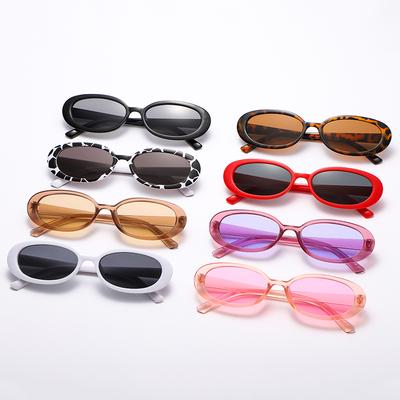 Driver Goggles 8 Pcs New Oval Sunglasses Women Vintage Brand Retro Black White Sun Glasses Classic Outdoor Driving Goggles UV400