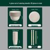 ZISIZ Disposable Dinnerware Set
