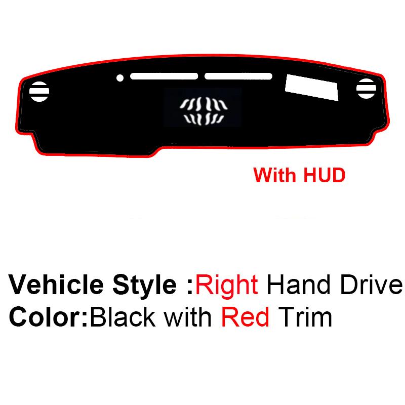 For Toyota Land Cruiser Prado 250 Series 2026 2026 2026 2026 Car Dashboard Cover Avoid Light Mat Non-Slip Pad Dash Accessories