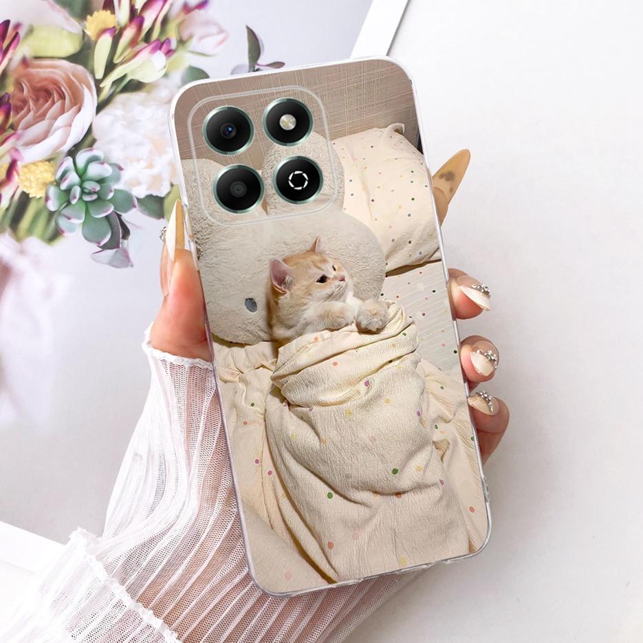 For Honor X6 X6a X6b X6C Case Cute Lion New Painted Cover Soft Slim Phone Case For Honor X6C X 6 a X6 B HonorX6a HonorX6B Fundas