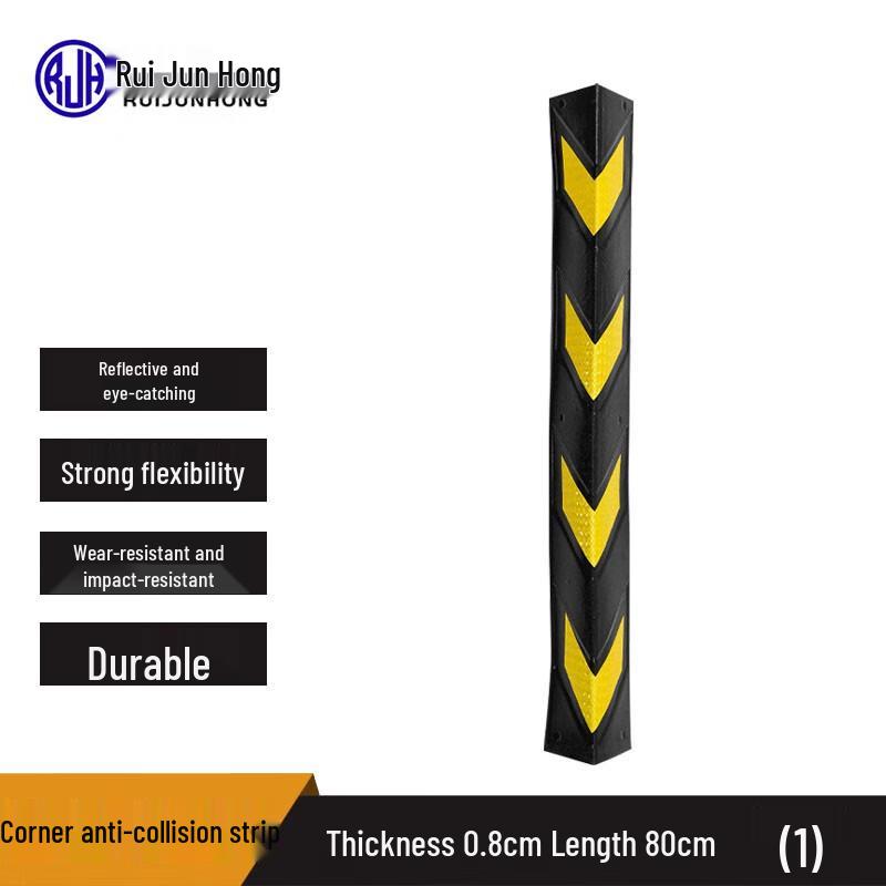 Ruijunhong Reflective Rubber Wall Corner Guard