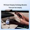UGREEN 90W Multi-Port Car Charger with Retractable Cable