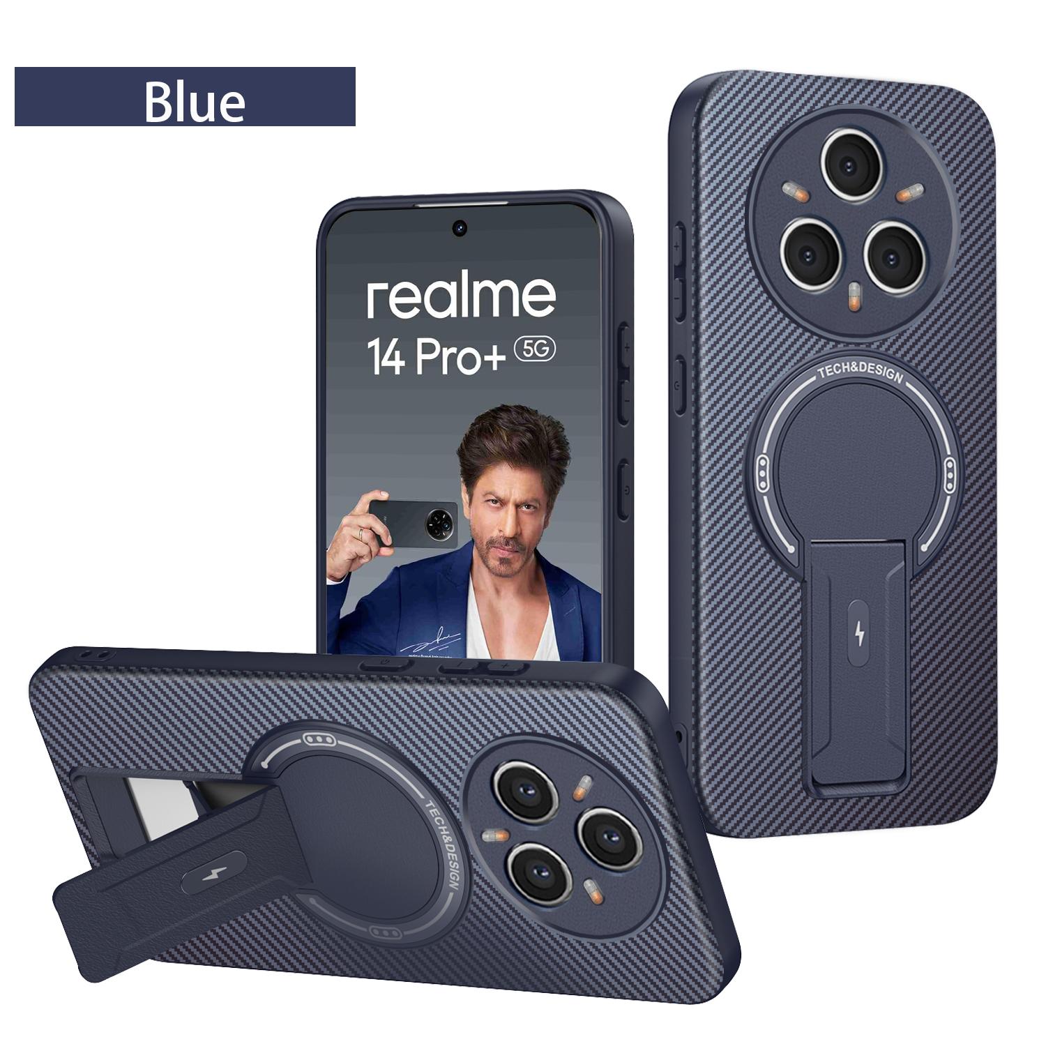 

For Realme 14 Pro + Case Realme 14 pro Phone Case Realme 14 Pro Plus Cover Magnetic Mounting Bracket Protect Back Cover realme 14 Pro