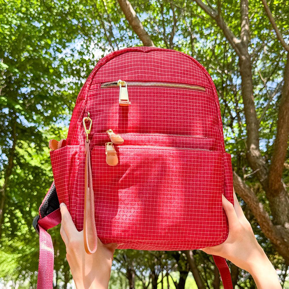 BRBAG BR_25-21 Daily Casual Check Womens Backpack